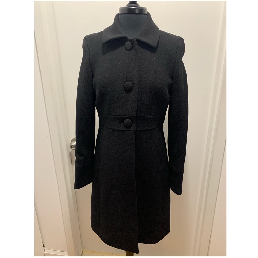 J. Crew Vintage Wool Tailored Structured Coat - image 1